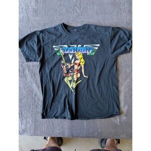 Van Halen Guitar Hero 2009 Tour Shirt Mens Black Graphic T-Shirt Frankenstrat XL